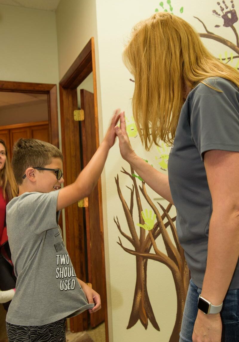 Family First Therapy Tampa Wall of Hands